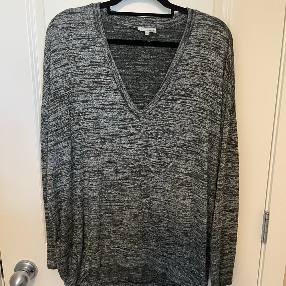 Wilfred FREE Long Sleeve Top - Green Space Dye